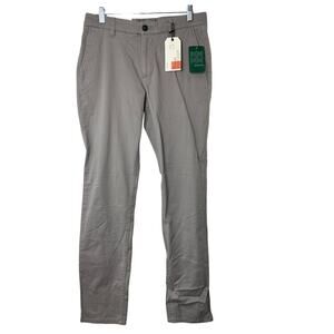 Hawker Rye Essential Wash Stretch Slim Fit Chino Pants Men's 31X32 NEW